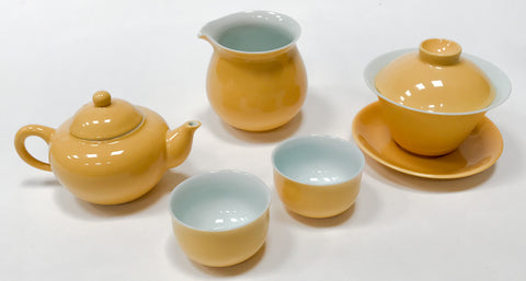 Bright Yellow Teaware